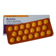 Купить Аклотин (Тиклопидин, аналог Тикло) таблетки 250мг №60 в Самаре